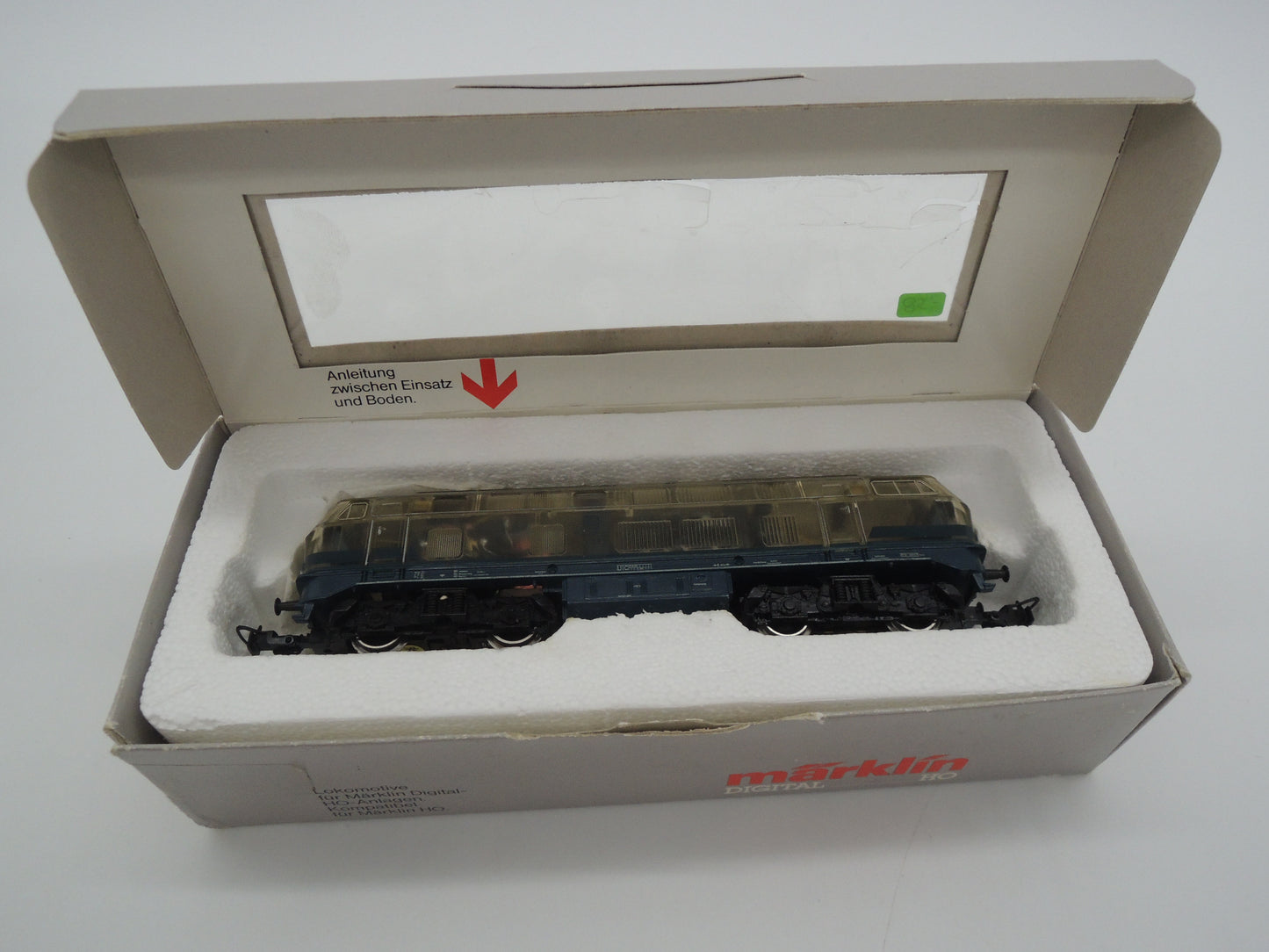 Märklin H0 - 3774 - Dieselloc, BR 216 van de DB met transparante kap - Digitaal