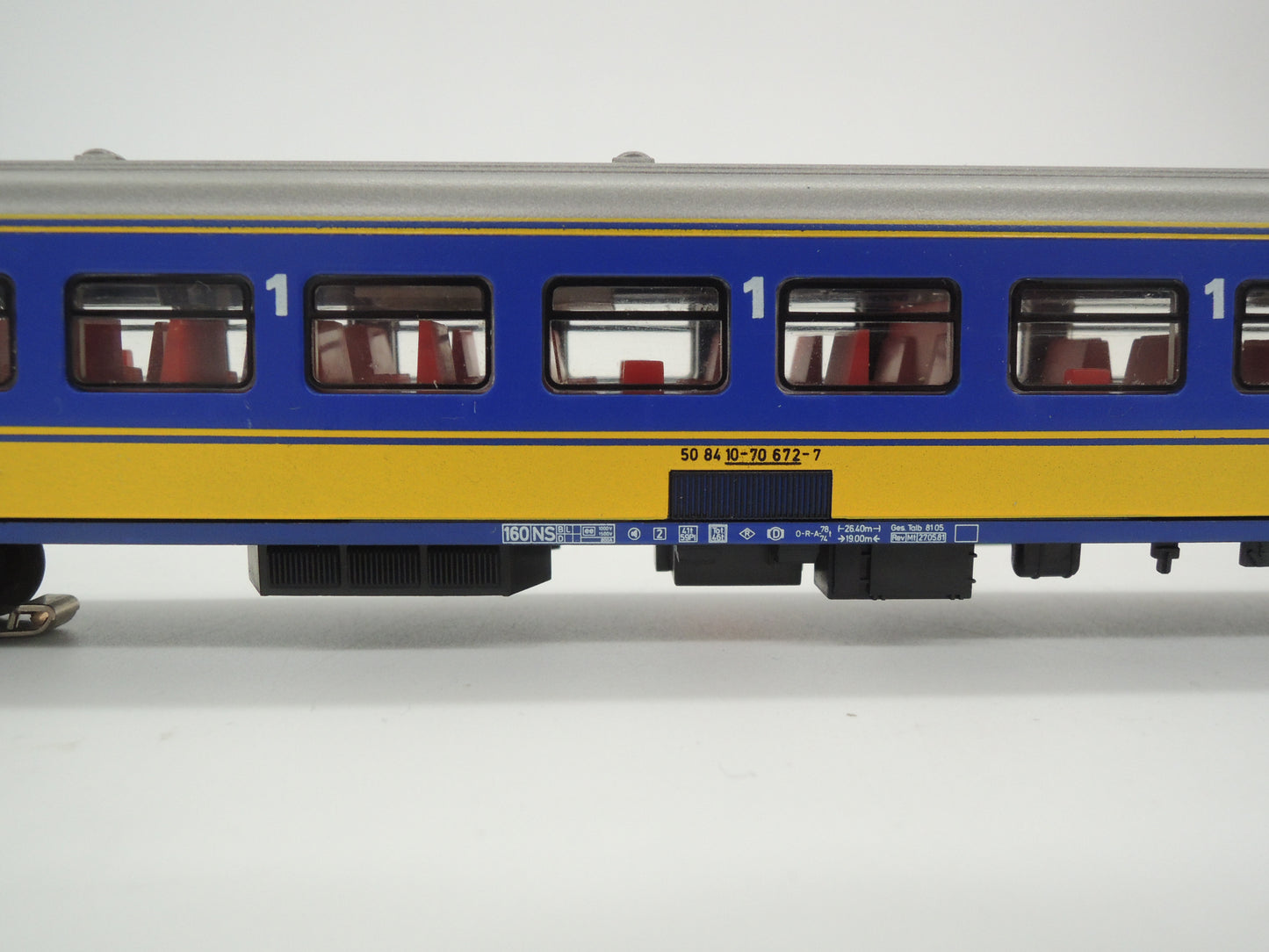 Märklin H0 - 4164 - Personenwagen 1e klas van de NS, met verlichting