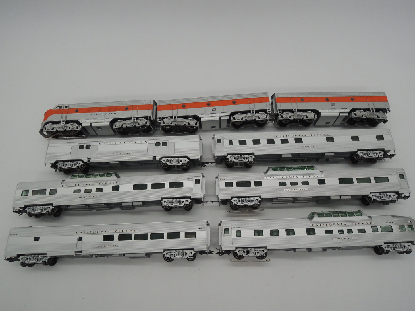 Märklin H0 - 26600 - 7-delige set "California Zephyr" van de Western Pacific - Digitaal/Sound