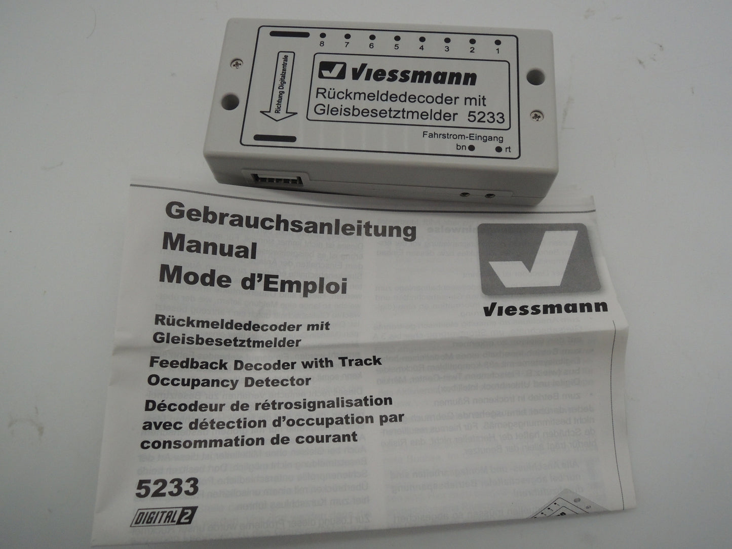 Viessmann H0/N - 5233 - Terugmelddecoder met bezetmelding