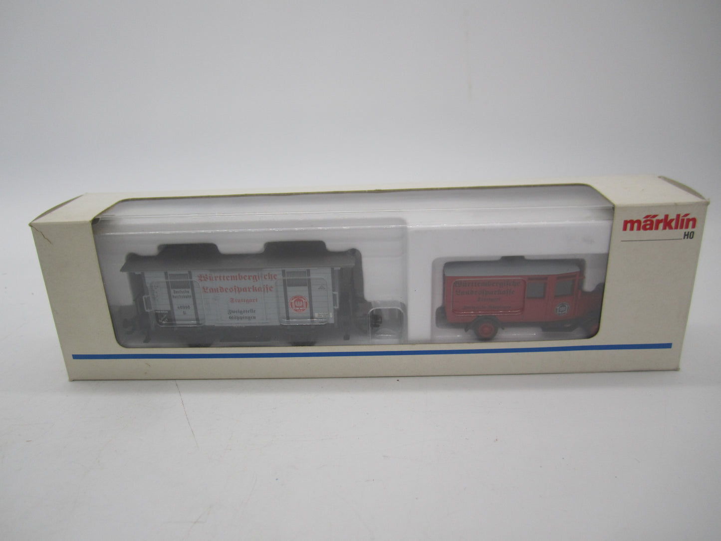 Märklin H0 - Museum 1999 - Gesloten goederenwagen van de DRG