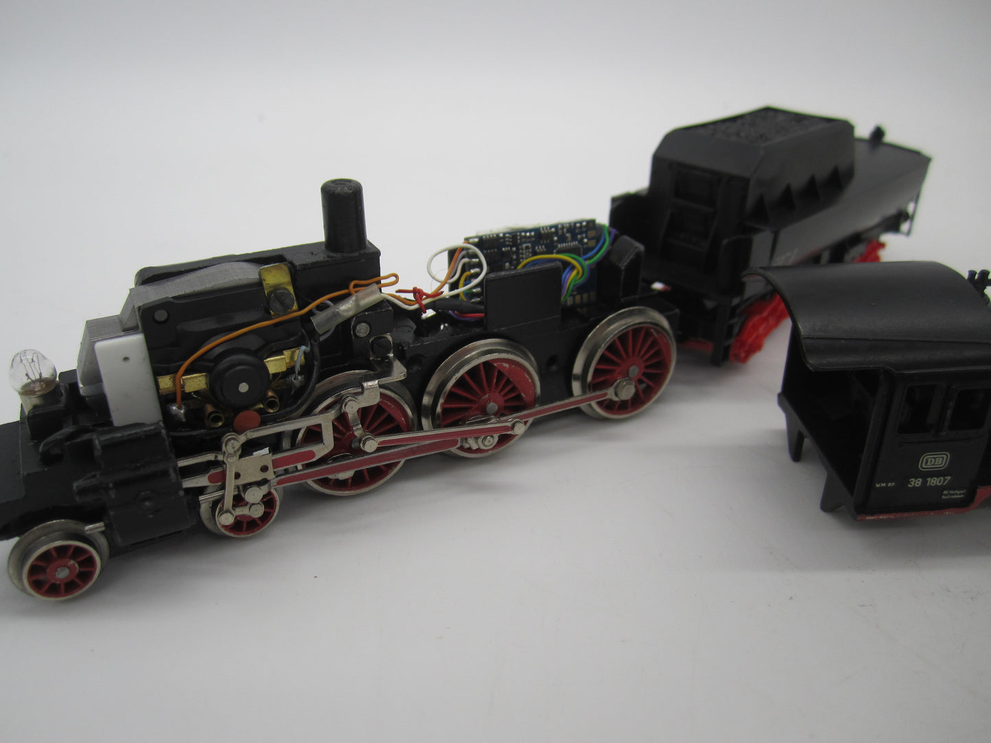 Märklin H0 - 3098 - Stoomloc met kuiptender, BR 38 van de DB - Digitaal