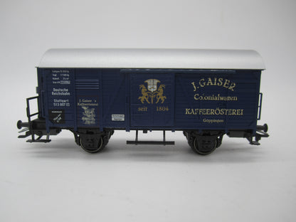 Märklin H0 - Museum 1998 - Gesloten goederenwagen "J.Gaiser" van de DRG