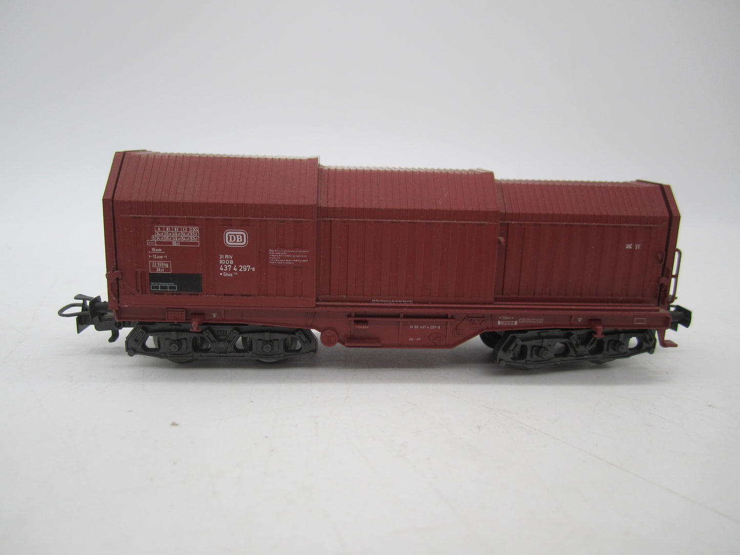 Märklin H0 - 4693 - Telescoopwagen met Coils van de DB