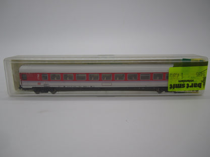 Minitrix N - 13199 - 2 klas IC rijtuig van de DB, met verlichting