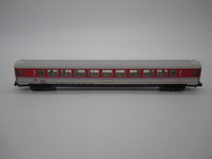 Minitrix N - 13199 - 2 klas IC rijtuig van de DB, met verlichting