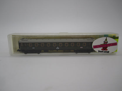 Minitrix N - 13374 - 3e klas rijtuig van de DRG, met verlichting