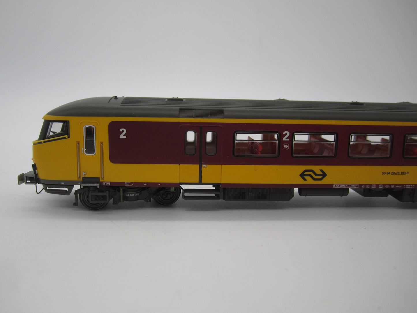 L.S. Models H0 - 44 060 - ICR stuurstandrijtuig Bs Benelux 2e klas van de NS