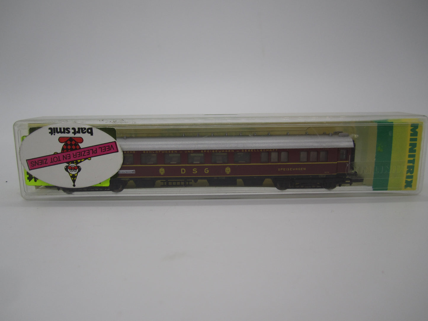 Minitrix N - 13310 - Speisewagen van de DSG, met verlichting