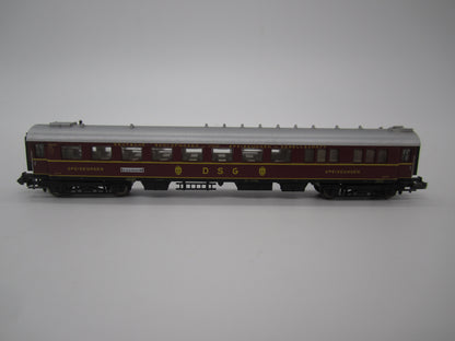 Minitrix N - 13310 - Speisewagen van de DSG, met verlichting