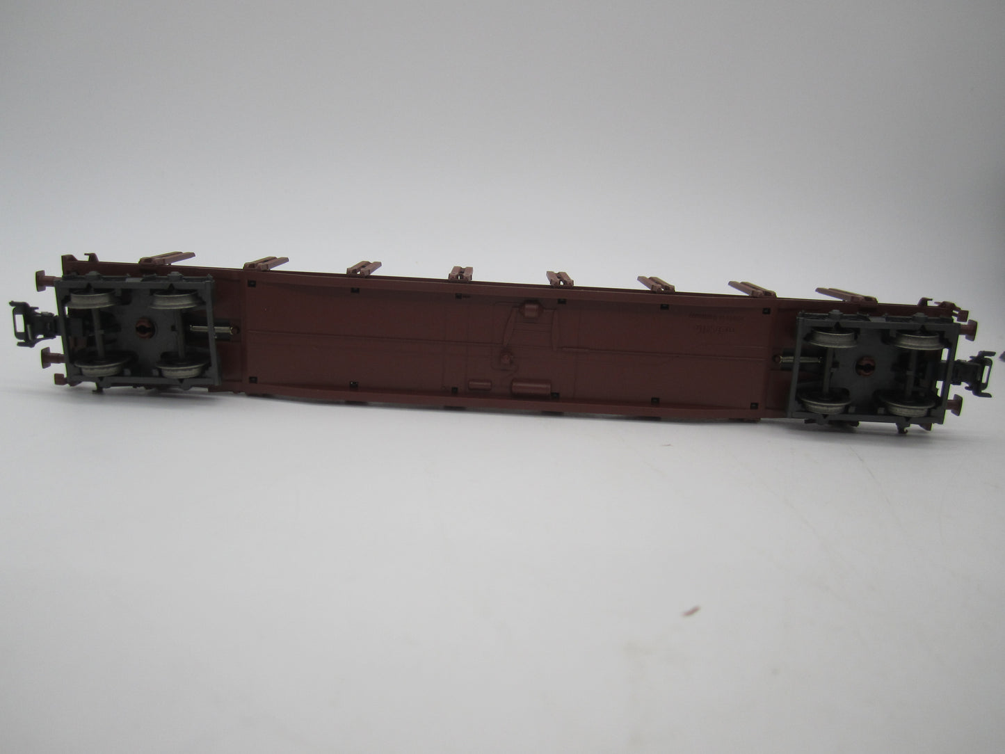 Märklin H0 - 4766 - 4-assige rongenwagen, met staalmatten lading van de DB