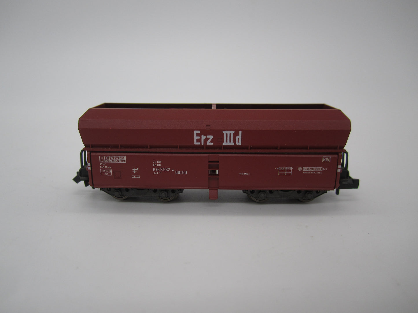 Fleischmann Piccolo N - 8520 - Vierassige onderlosser van de DB
