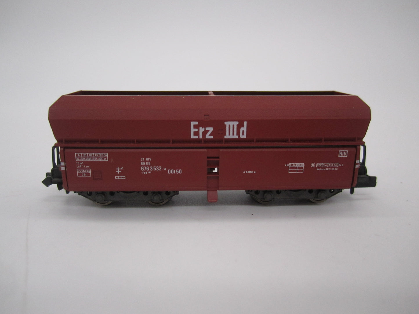 Fleischmann Piccolo N - 8520 - Vierassige onderlosser van de DB