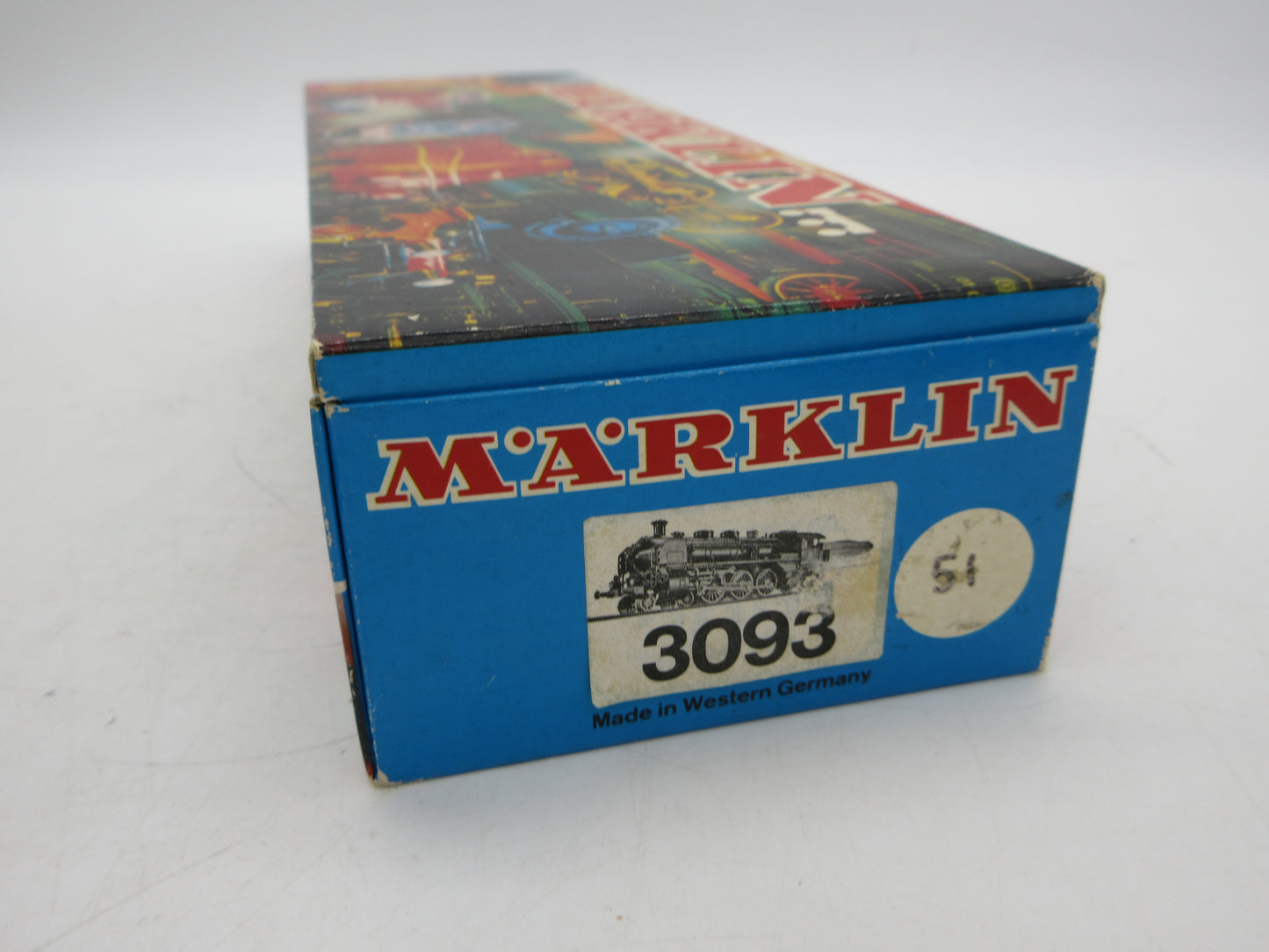 Märklin H0 - 3093 - Stoomloc met tender, BR 18.4 van de DB - Digitaal