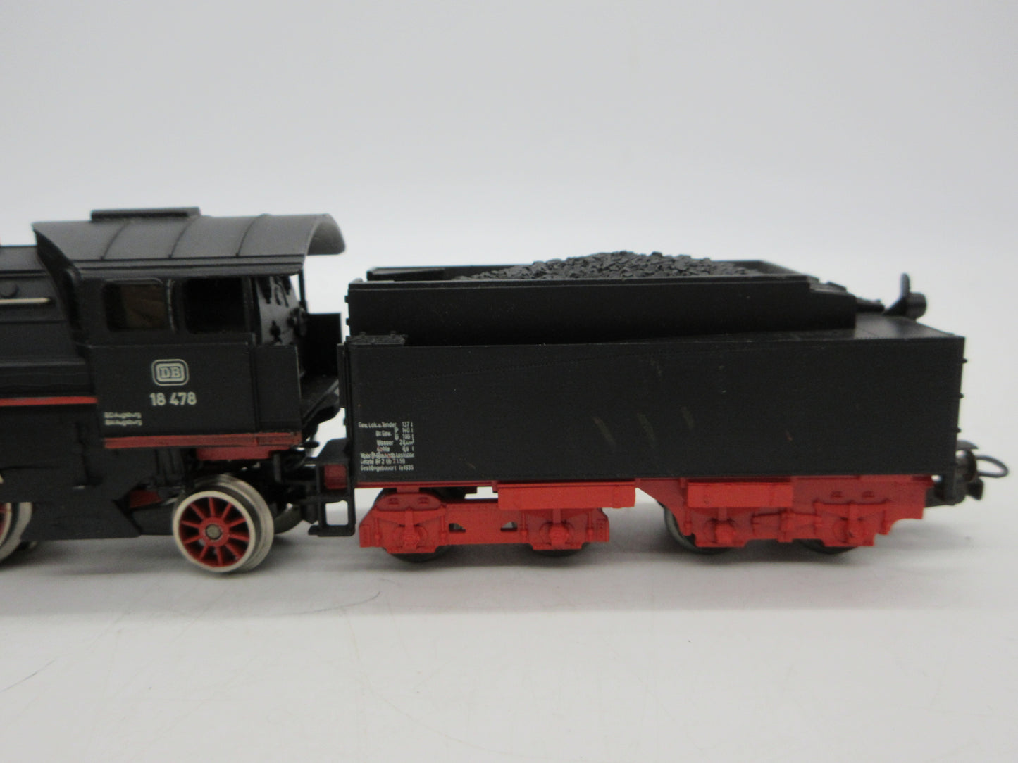 Märklin H0 - 3093 - Stoomloc met tender, BR 18.4 van de DB - Digitaal