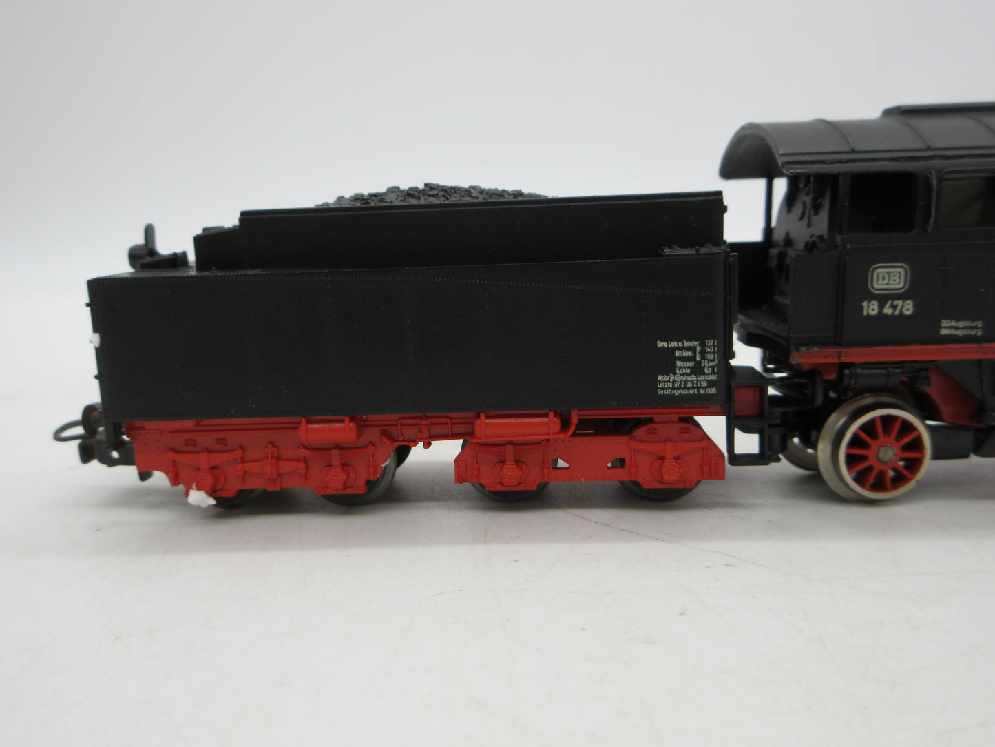 Märklin H0 - 3093 - Stoomloc met tender, BR 18.4 van de DB - Digitaal