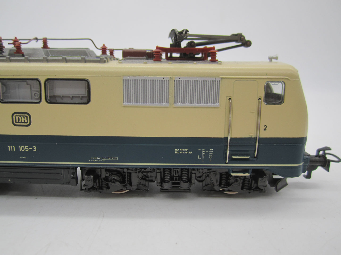 Märklin H0 - Uit set 2856 - E-loc, BR 111 van de DB, Digitaal