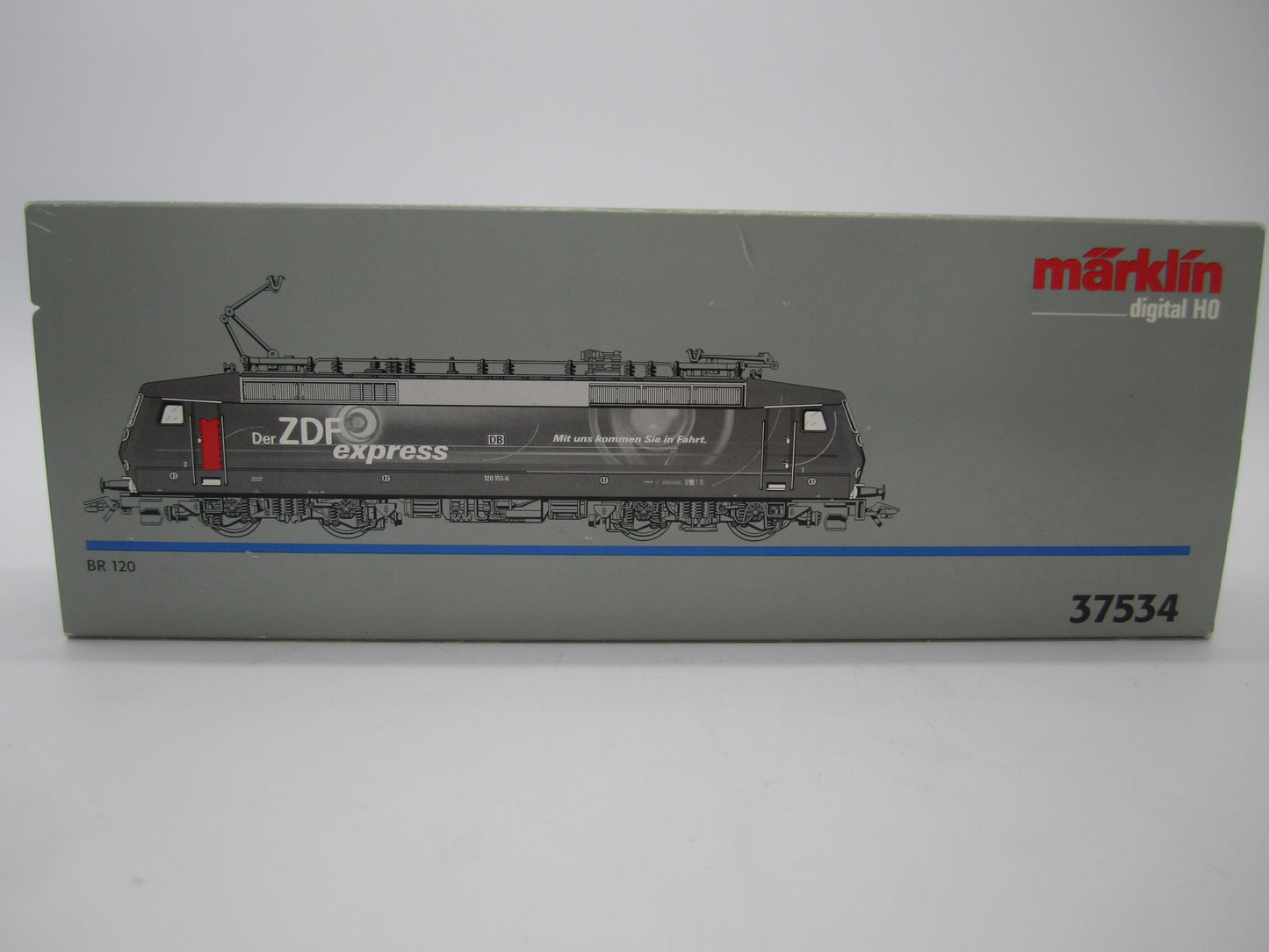 Märklin H0 - 37334 - E-loc, BR 120 "ZDF Express"van de DB, digitaal