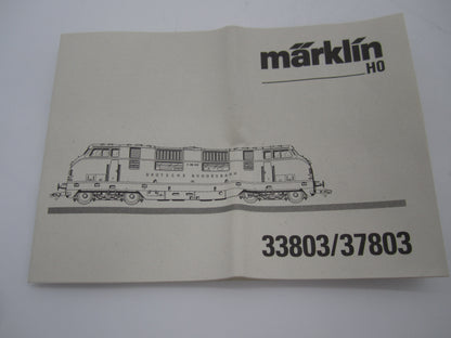 Märklin H0 - 37803 - Dieselloc, V200 van de DB - Sound