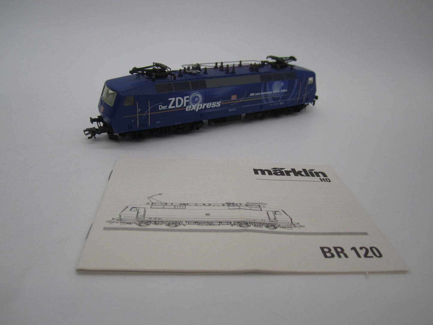 Märklin H0 - 37334 - E-loc, BR 120 "ZDF Express"van de DB, digitaal