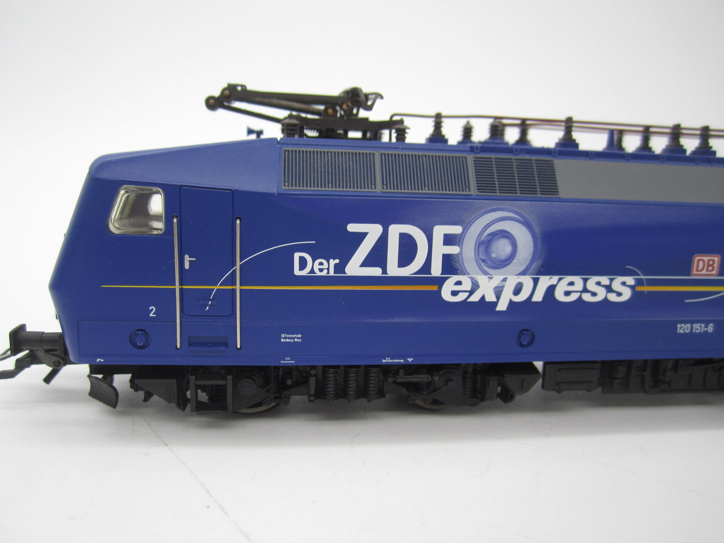 Märklin H0 - 37334 - E-loc, BR 120 "ZDF Express"van de DB, digitaal
