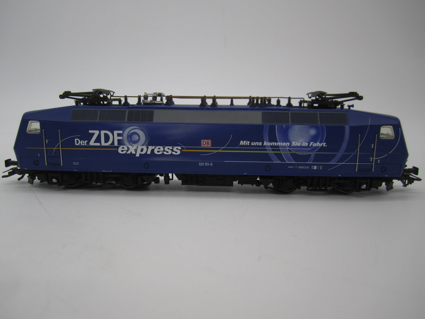 Märklin H0 - 37334 - E-loc, BR 120 "ZDF Express"van de DB, digitaal