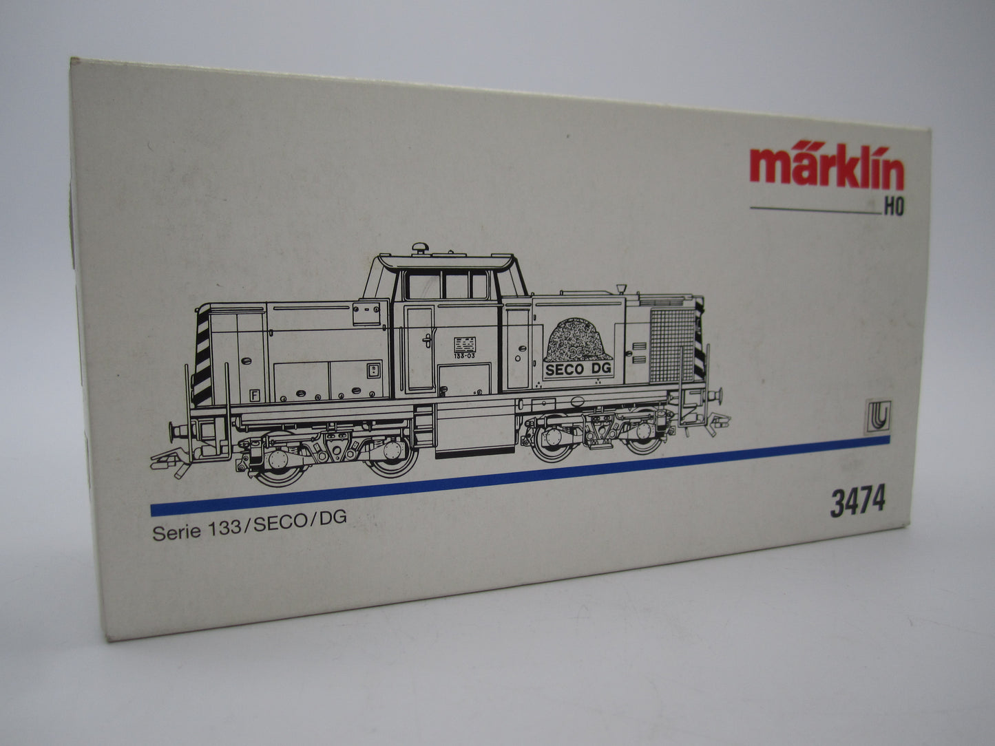 Märklin H0 - 3474 - Dieselloc, Serie 133 "Seco DG" - Digitaal