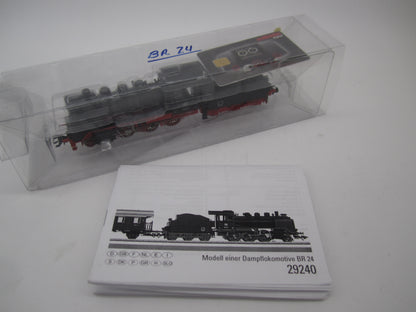 Märklin H0 - Uit set 29240 - Stoomloc met tender, BR 24 van de DB, Digitaal