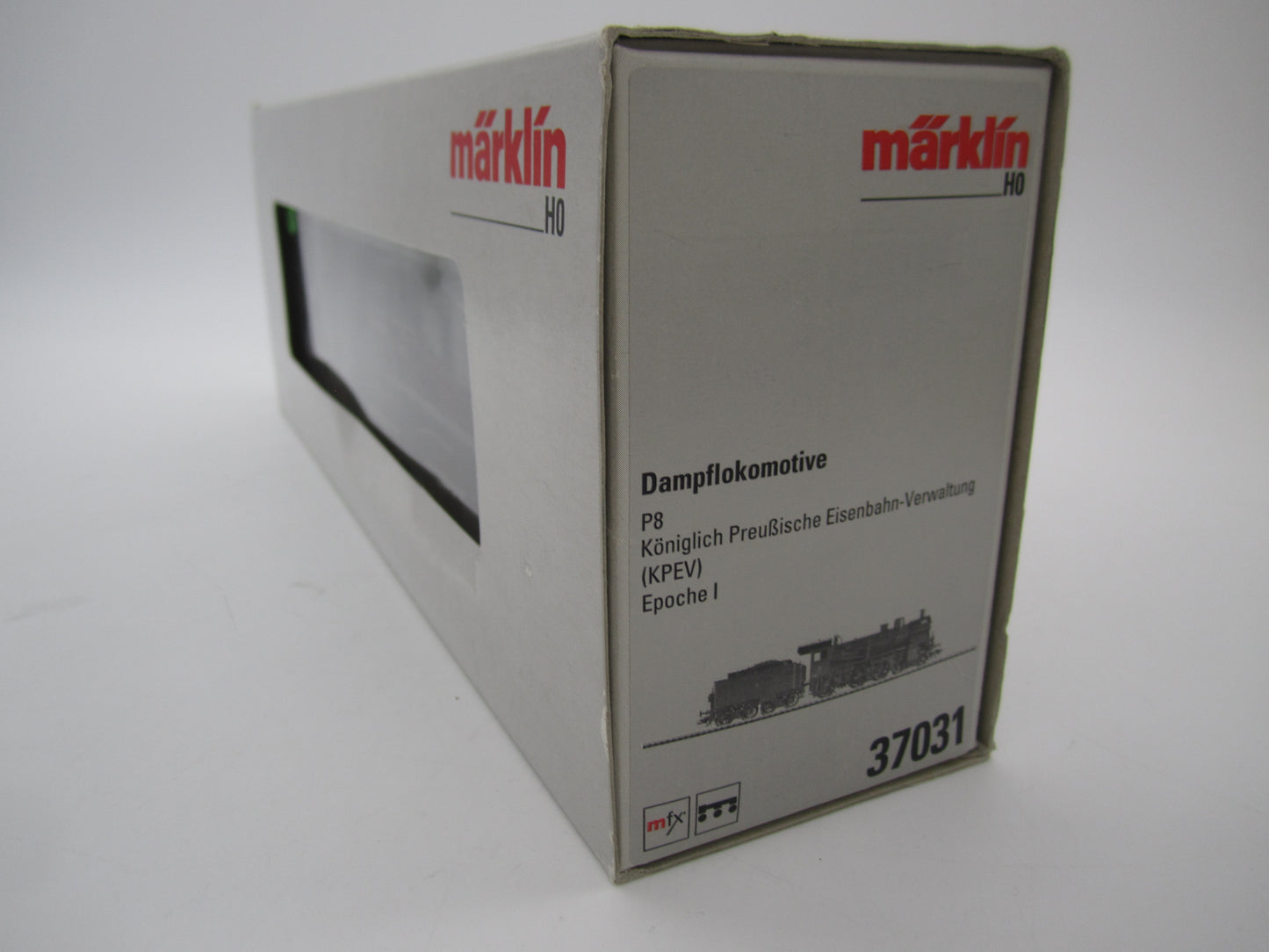 Märklin H0 - 37031 - Stoomloc met tender,P8 van de KPEV, Digitaal MFX