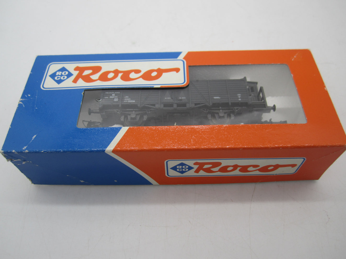 Roco H0 - 46279 - Hoge boordwagen van de NS, zonder lading
