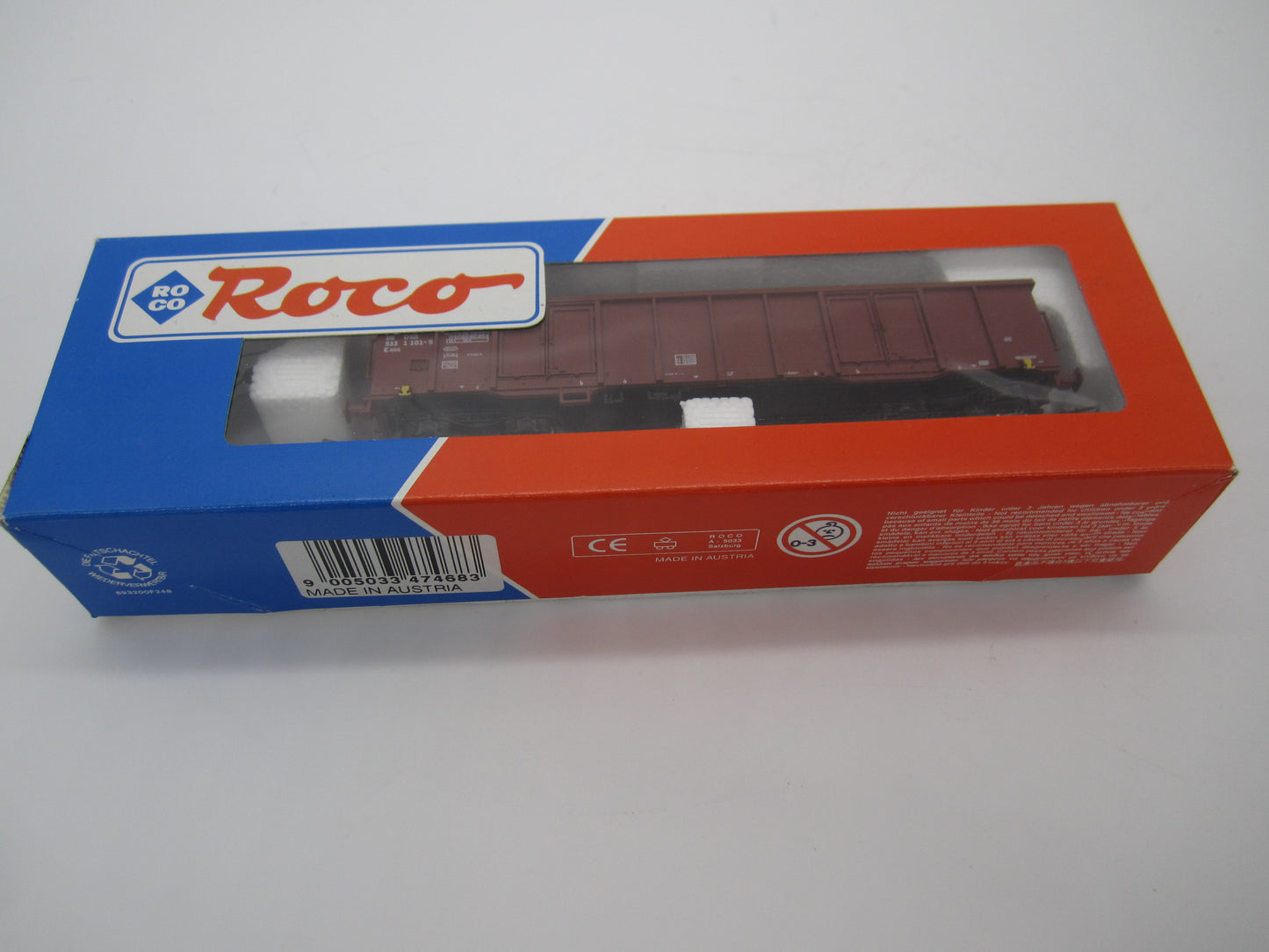 Roco H0 - 47468 - 4-assige hoogeboordwagen van de DB