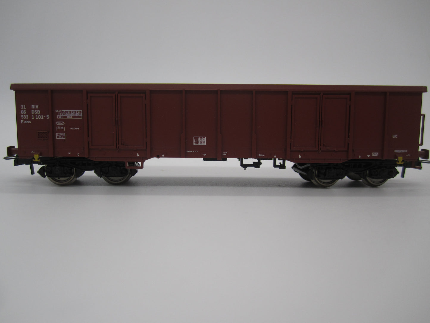 Roco H0 - 47468 - 4-assige hoogeboordwagen van de DB