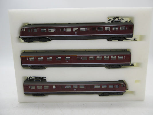 Hobbytrain N - 1430 - 3-delig dieseltreinstel ET 30 van de DB