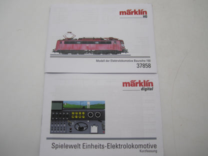 Märklin H0 - 37858 - E-loc, BR 150 geweatherd van de DB, MFX+/Sound