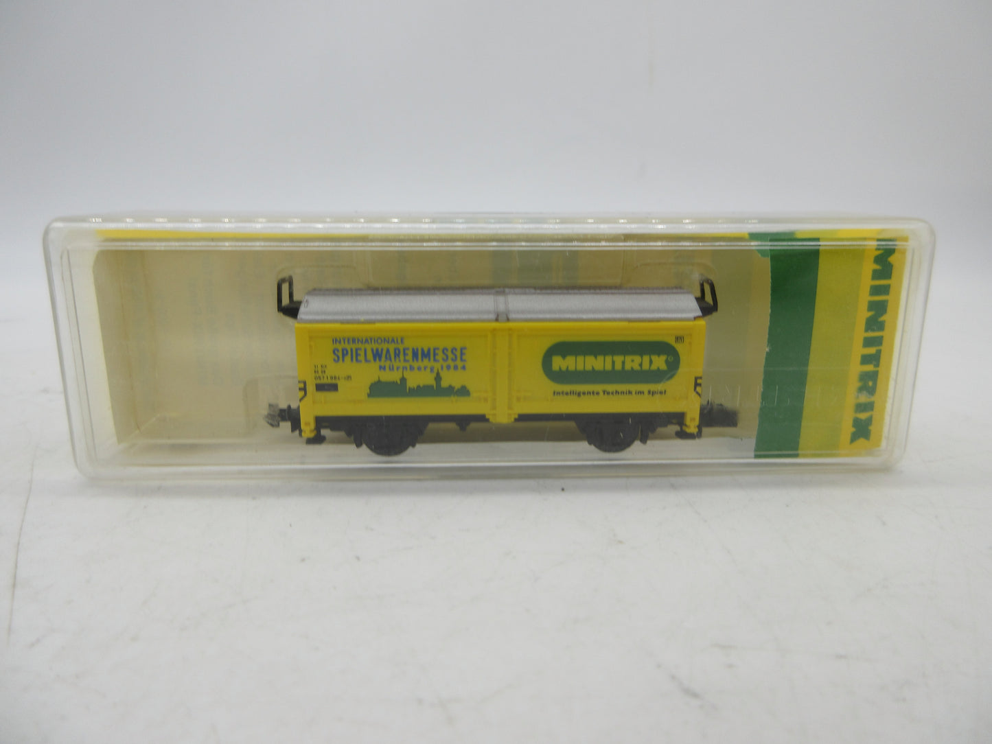 Minitrix N - 51 3530 84 - Schuifdakwagen Sielwarenmesse 1984