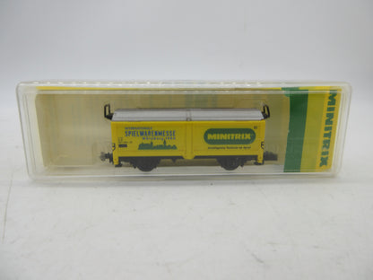 Minitrix N - 51 3530 84 - Schuifdakwagen Sielwarenmesse 1984