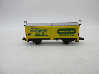 Minitrix N - 51 3530 84 - Schuifdakwagen Sielwarenmesse 1984