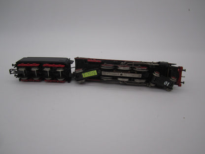 Märklin H0 - 3026 - Stoomloc met tender, BR 01 van de DB, digitaal