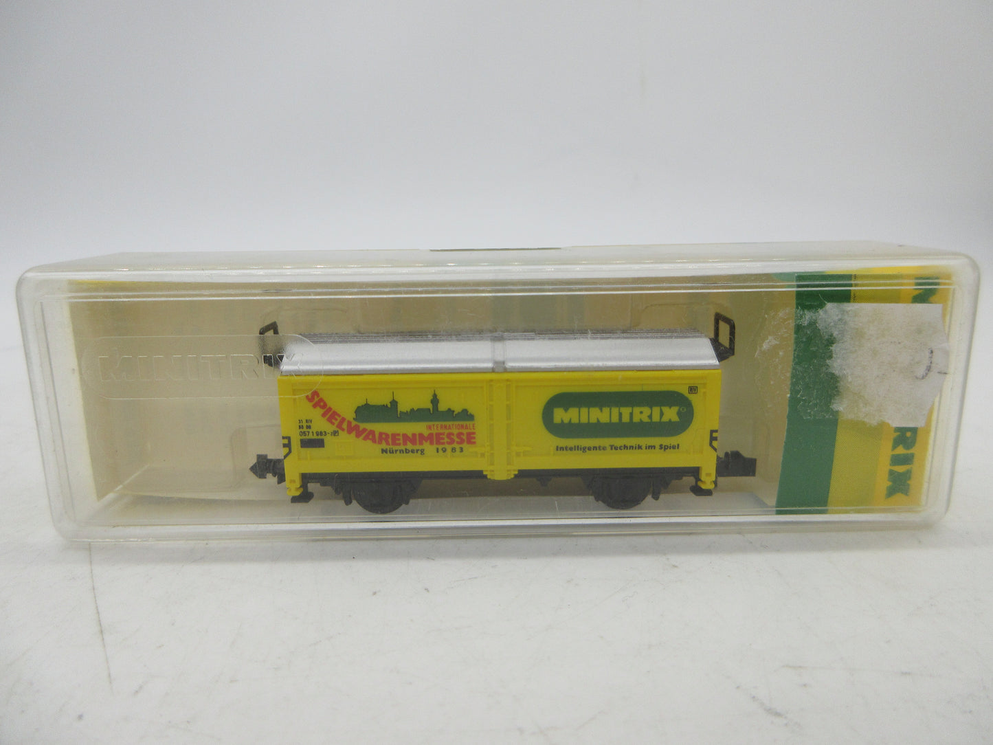 Minitrix N - 51 3530 83 - Schuifdakwagen Sielwarenmesse 1983