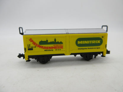 Minitrix N - 51 3530 83 - Schuifdakwagen Sielwarenmesse 1983