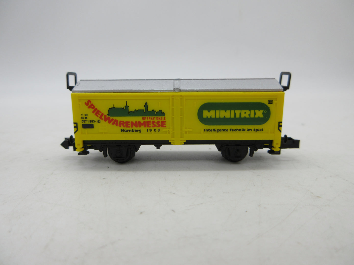 Minitrix N - 51 3530 83 - Schuifdakwagen Sielwarenmesse 1983