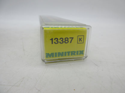 Minitrix N - 13387 - Personenwagen 2e klas "Benelux" van de NS, met verlichting