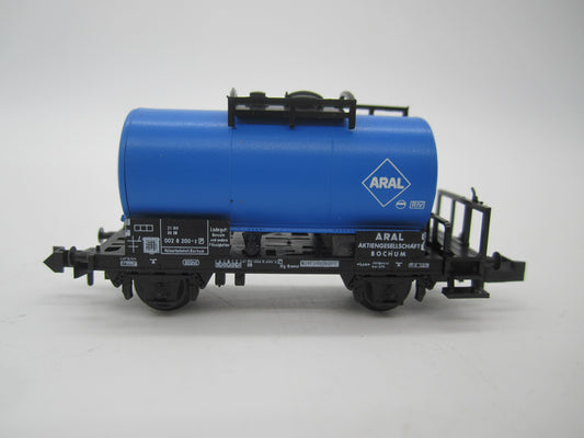 Minitrix N - 13543 - Ketelwagen "Aral" van de DB