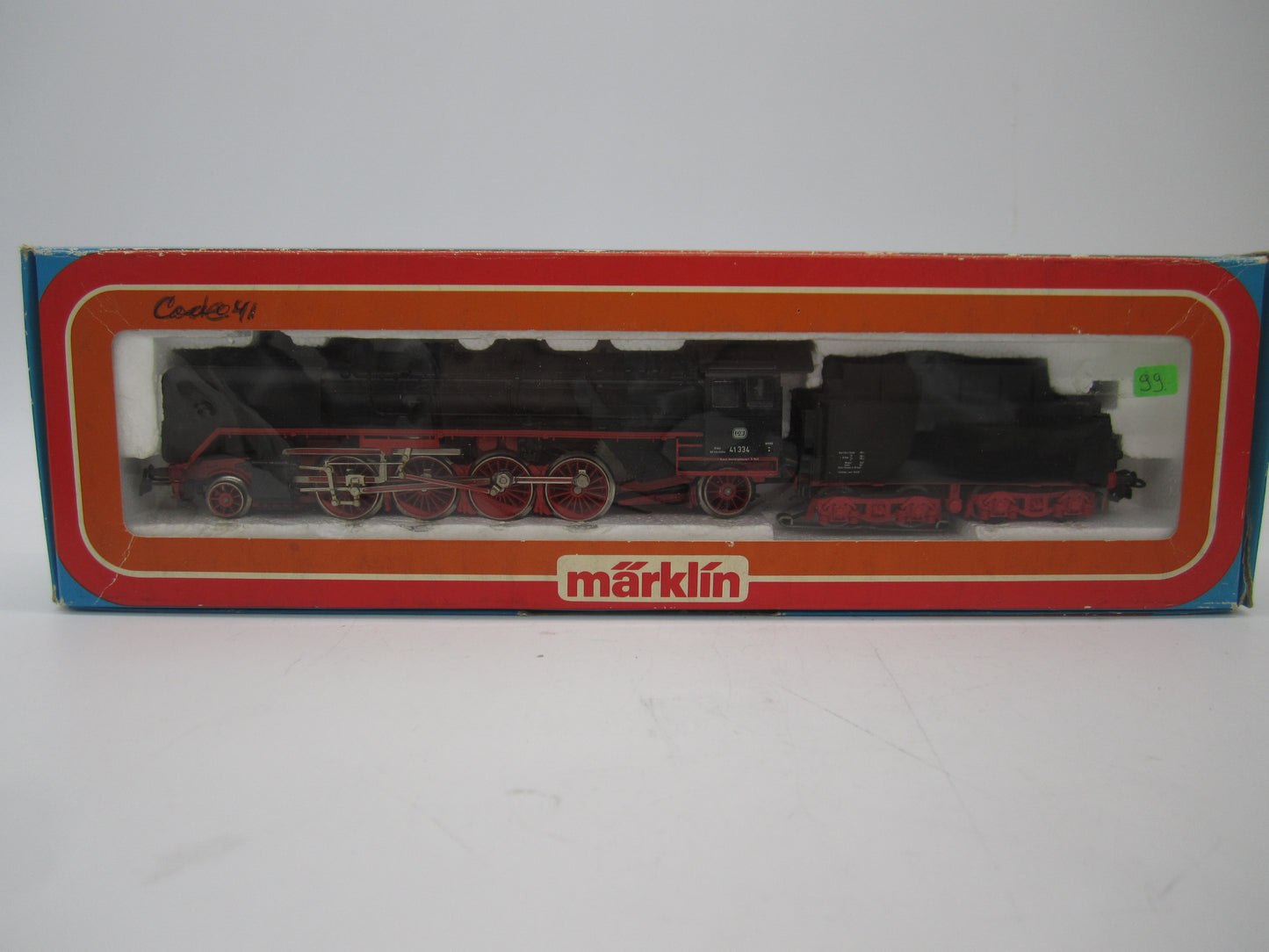 Märklin H0 - 3082 - Stoomloc met tender, BR 41 van de DB - Digitaal