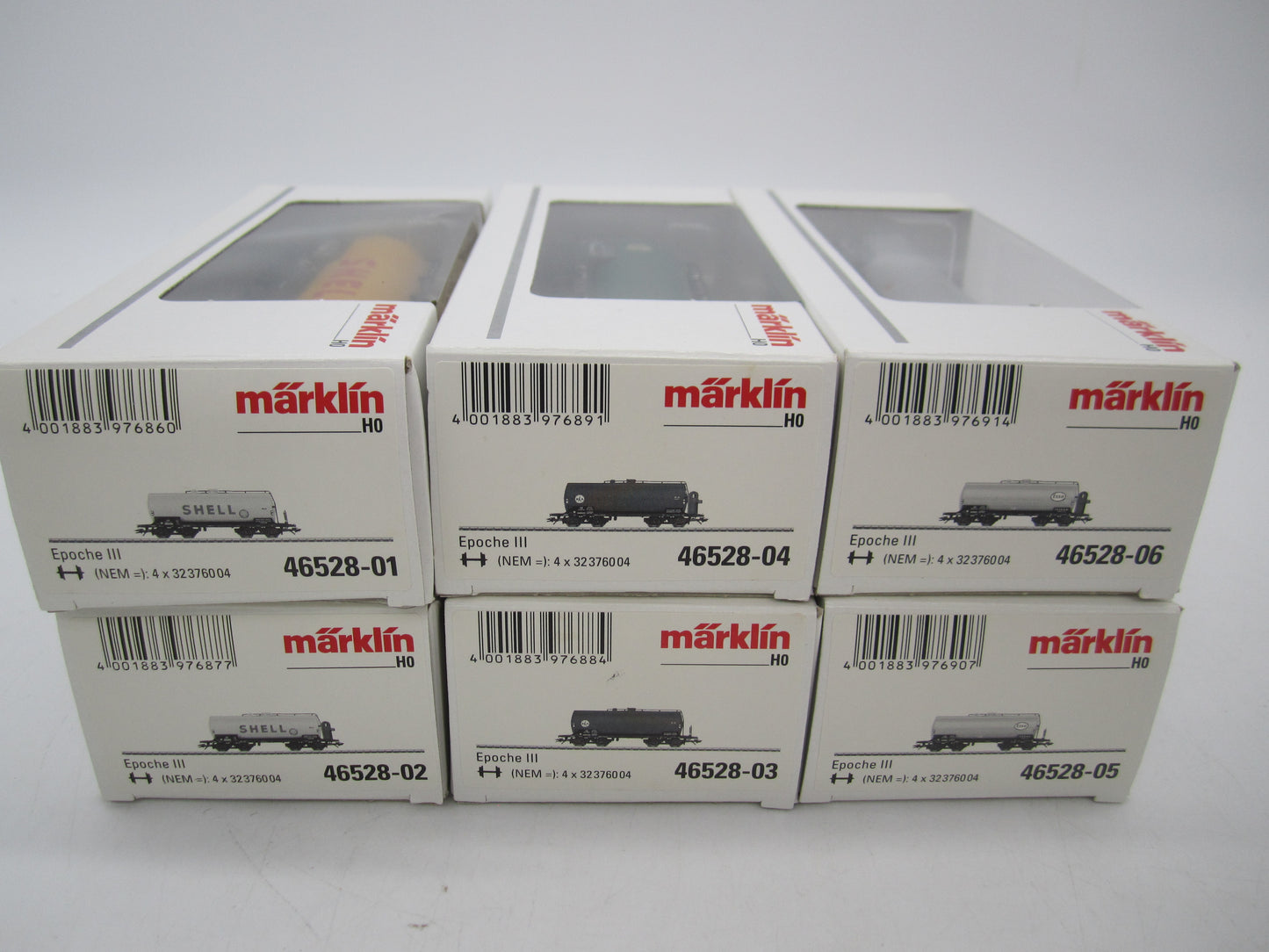 Märklin H0 - 46528 - 6-delige ketelwagenset van de DB