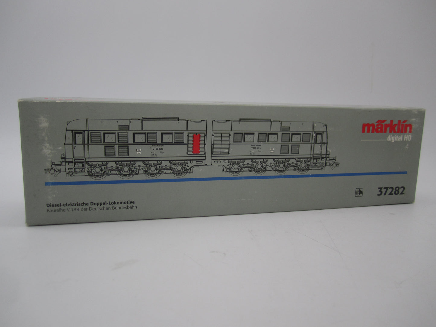 Märklin H0 - 37282 - Dieselloc, V188 van de DB - Digitaal/Sound