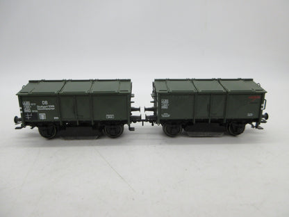 Märklin H0 - 46010 - Dubbele kleppenwagen met railveger van de DB - 10 jaar Insider
