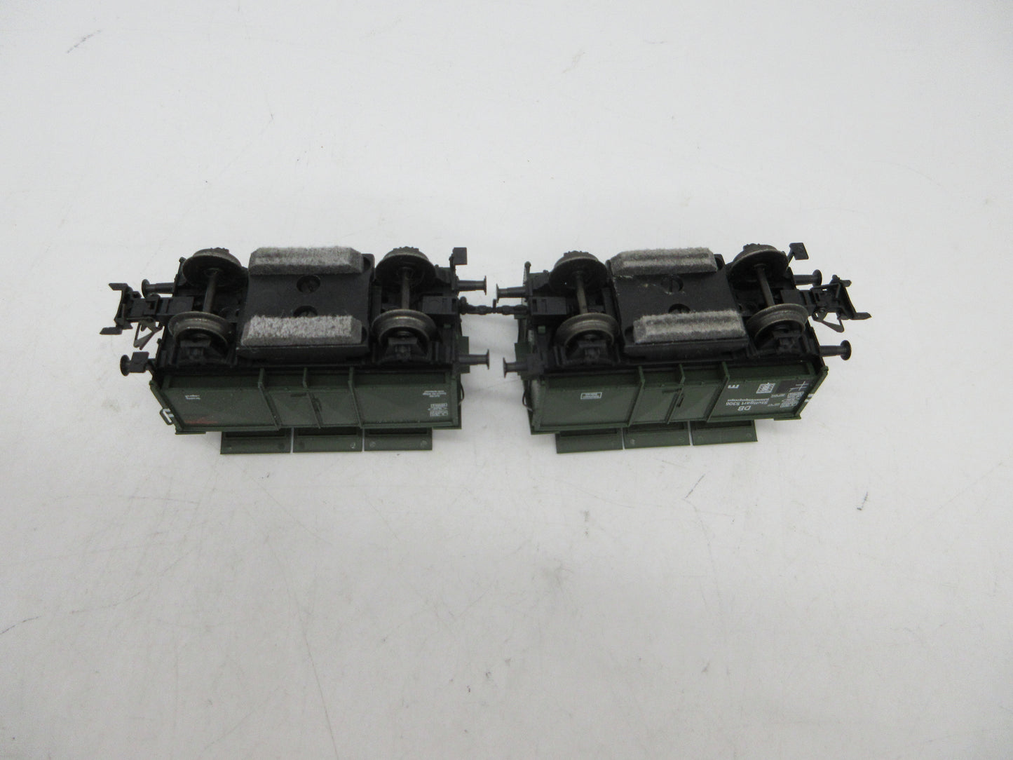 Märklin H0 - 46010 - Dubbele kleppenwagen met railveger van de DB - 10 jaar Insider