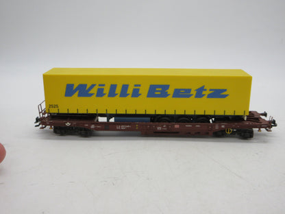 Märklin H0 - 47440 - Draagwagen met oplegger "Willy Betz" van de DB