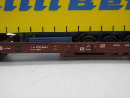 Märklin H0 - 47440 - Draagwagen met oplegger "Willy Betz" van de DB